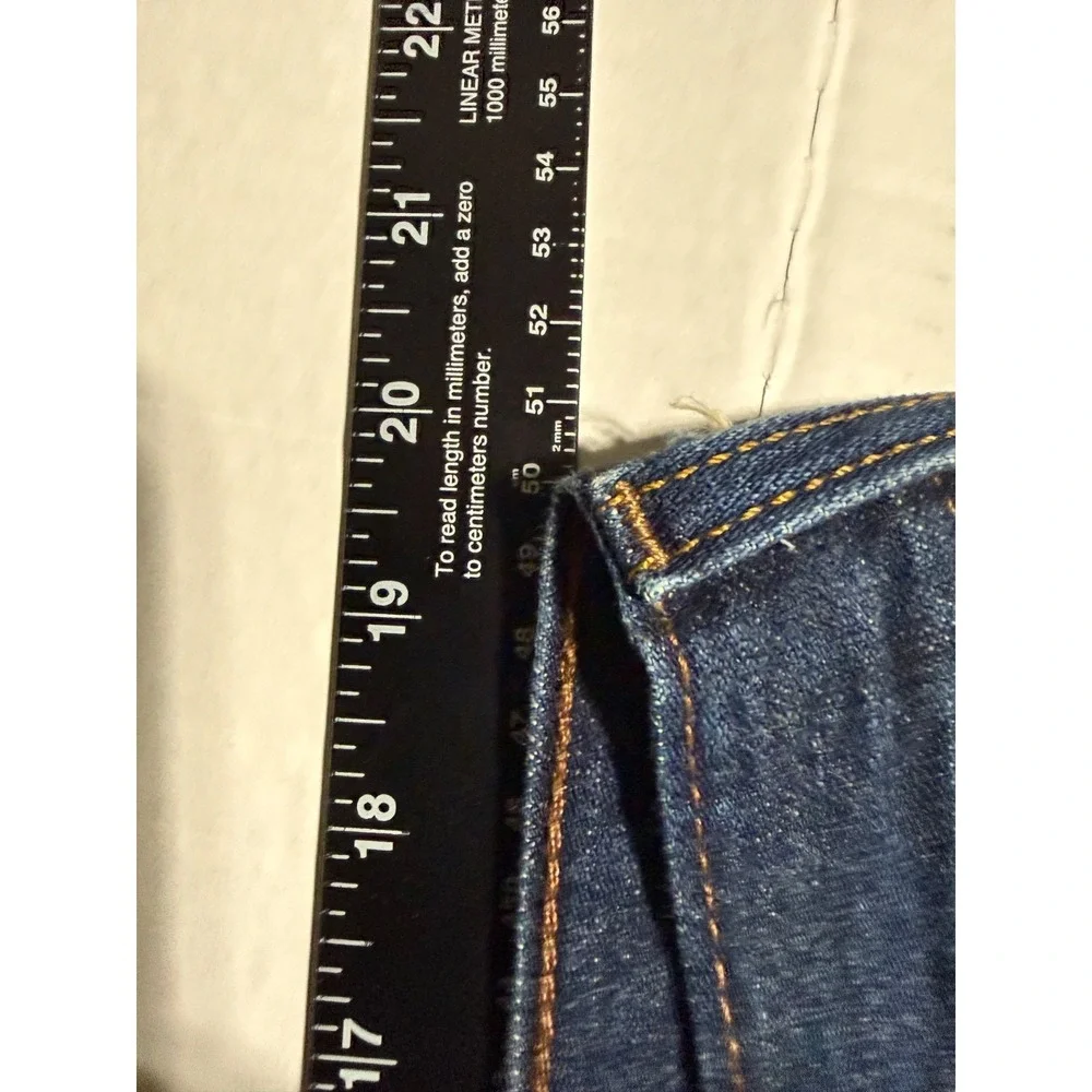 Levi's 569 Loose Straight Jeans Mens W38 L32 Dark Wash Denim